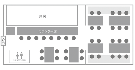 店内見取り図の写真